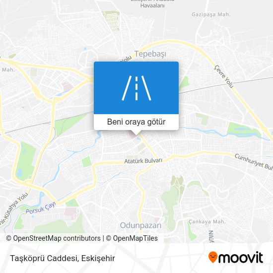 Taşköprü Caddesi harita