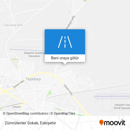 Zümrütevler Sokak harita