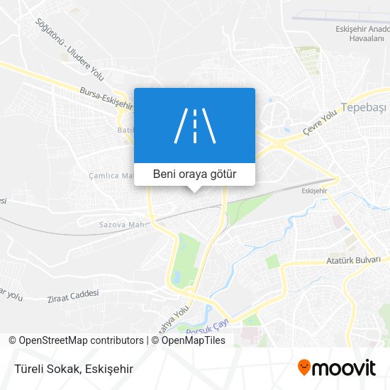 Türeli Sokak harita