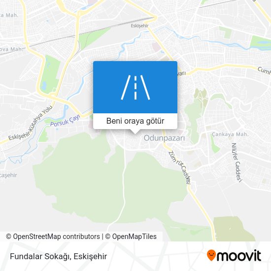 Fundalar Sokağı harita