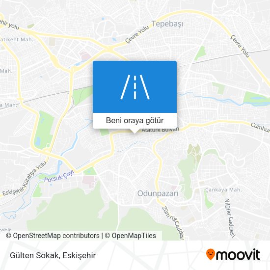 Gülten Sokak harita