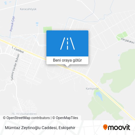 Mümtaz Zeytinoğlu Caddesi harita
