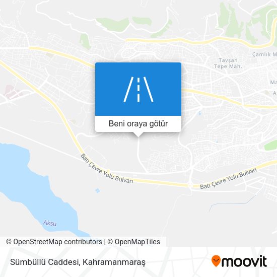 Sümbüllü Caddesi harita
