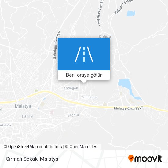 Sırmalı Sokak harita