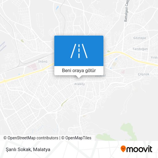 Şanlı Sokak harita