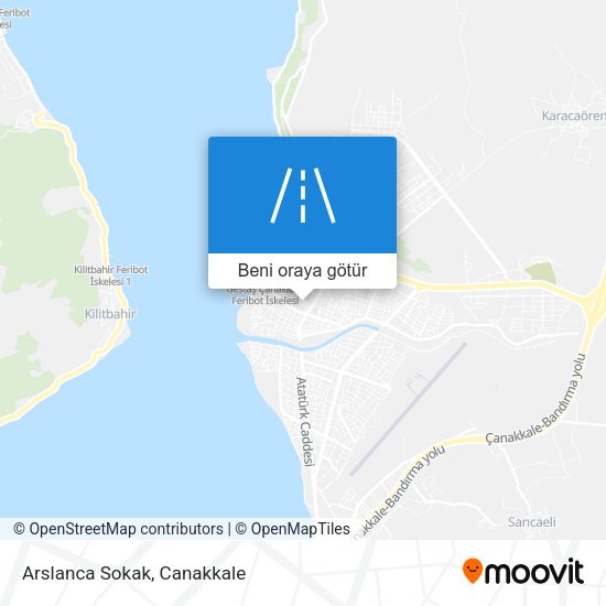Arslanca Sokak harita