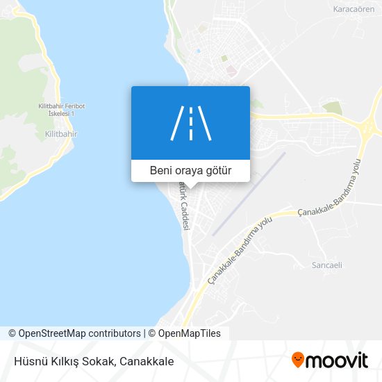 Hüsnü Kılkış Sokak harita