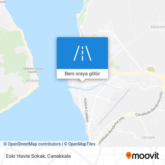 Eski Havra Sokak harita