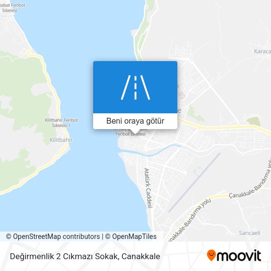 Değirmenlik 2 Cıkmazı Sokak harita