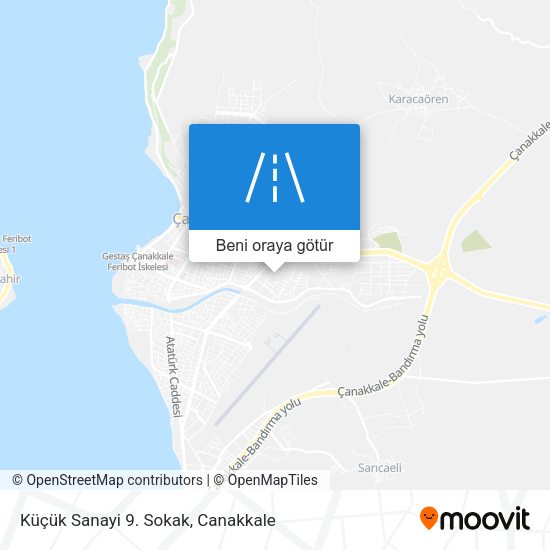 Küçük Sanayi 9. Sokak harita