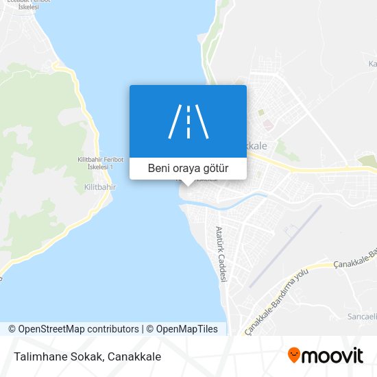 Talimhane Sokak harita