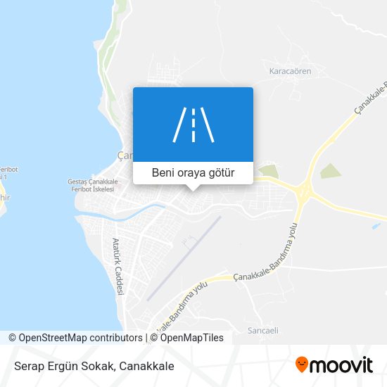 Serap Ergün Sokak harita