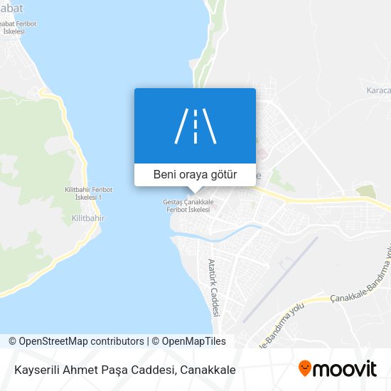 Kayserili Ahmet Paşa Caddesi harita