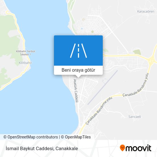 İsmail Baykut Caddesi harita