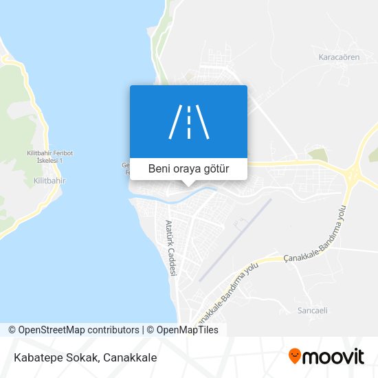 Kabatepe Sokak harita