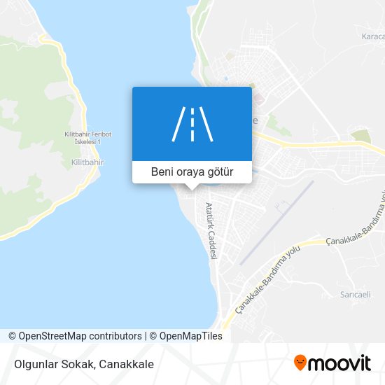 Olgunlar Sokak harita