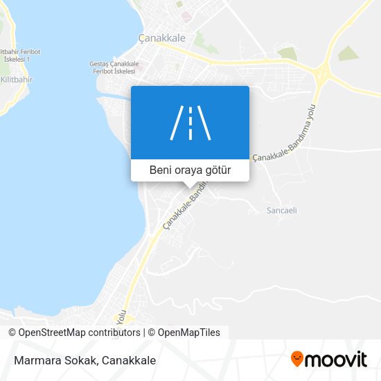 Marmara Sokak harita