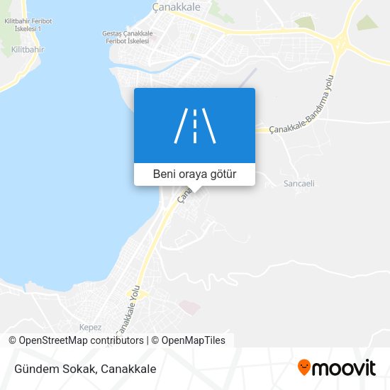 Gündem Sokak harita