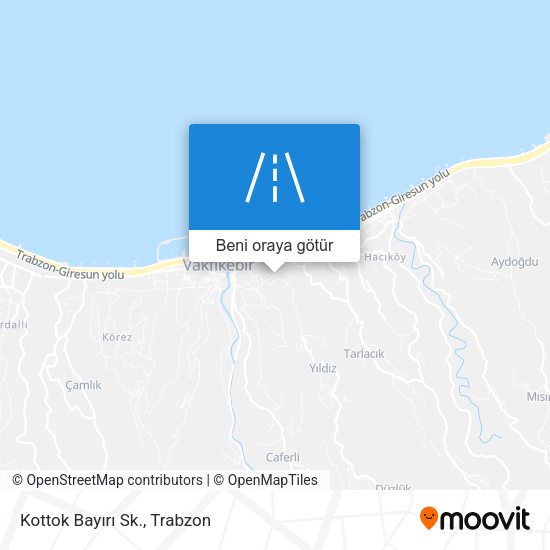 Kottok Bayırı Sk. harita