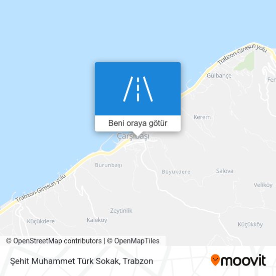 Şehit Muhammet Türk Sokak harita