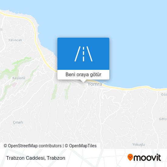 Trabzon Caddesi harita