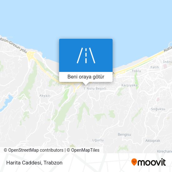 Harita Caddesi harita