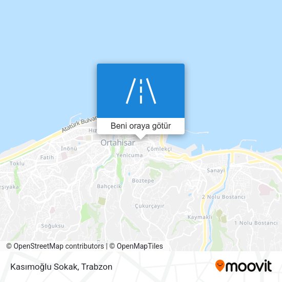 Kasımoğlu Sokak harita
