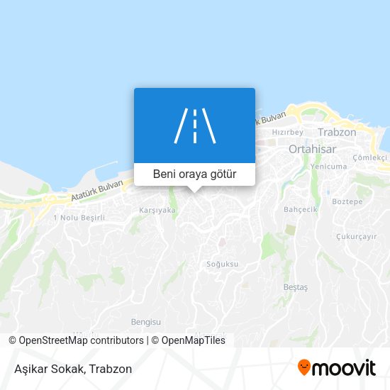 Aşikar Sokak harita