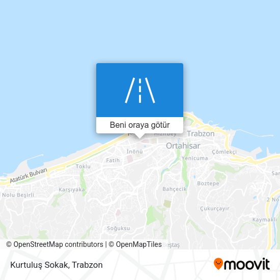 Kurtuluş Sokak harita