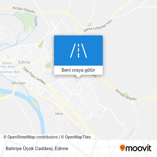 Bahriye Üçok Caddesi harita