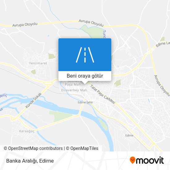 Banka Aralığı harita