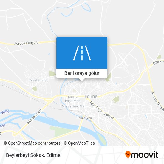 Beylerbeyi Sokak harita