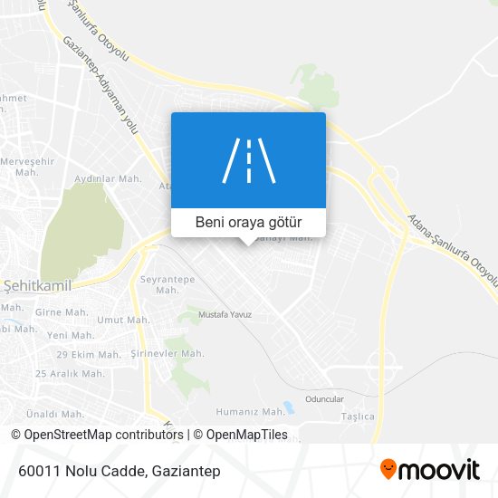 60011 Nolu Cadde harita