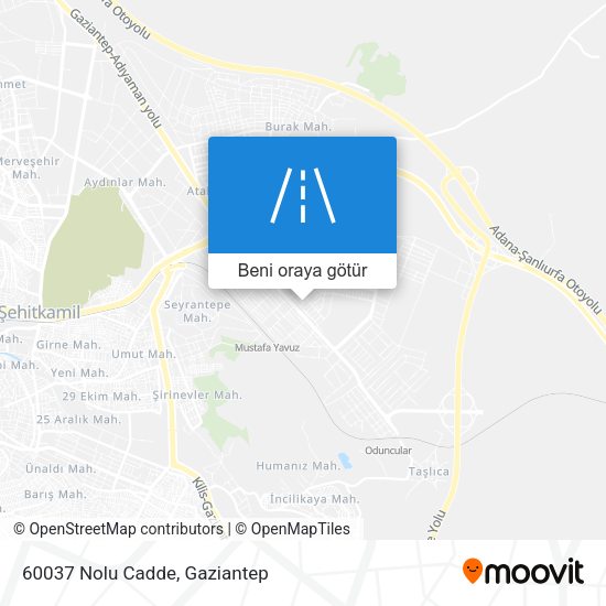 60037 Nolu Cadde harita