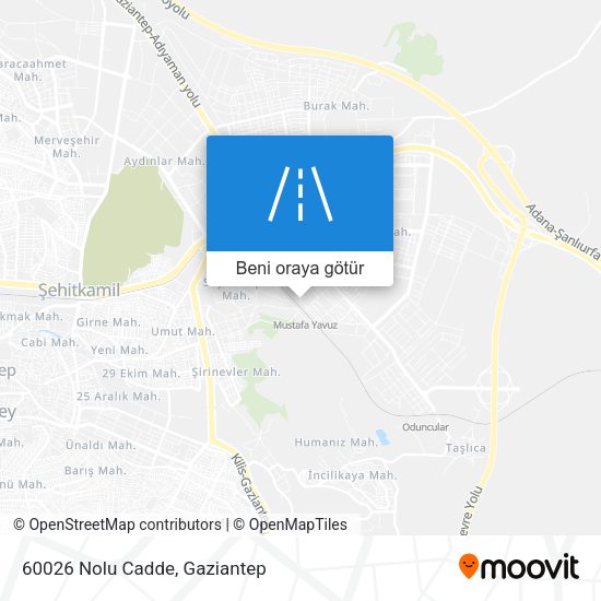 60026 Nolu Cadde harita