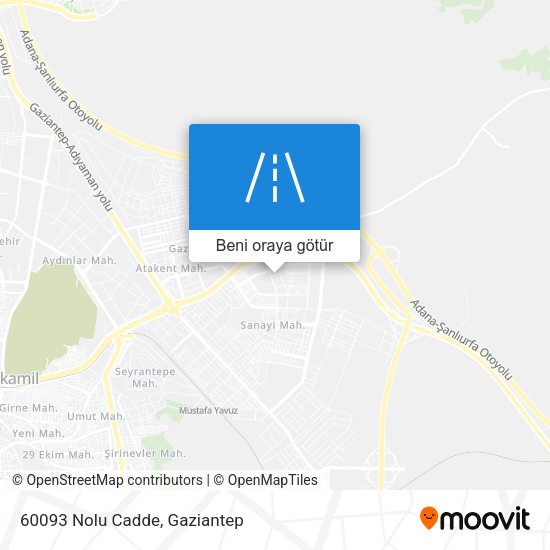60093 Nolu Cadde harita