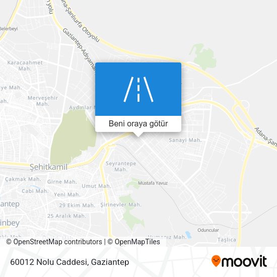 60012 Nolu Caddesi harita