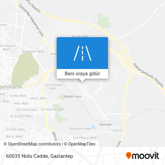 60035 Nolu Cadde harita