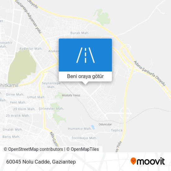 60045 Nolu Cadde harita