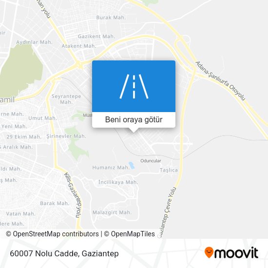 60007 Nolu Cadde harita