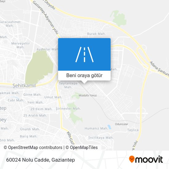60024 Nolu Cadde harita