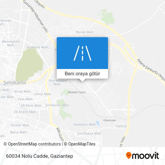 60034 Nolu Cadde harita