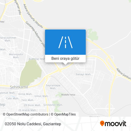02050 Nolu Caddesi harita