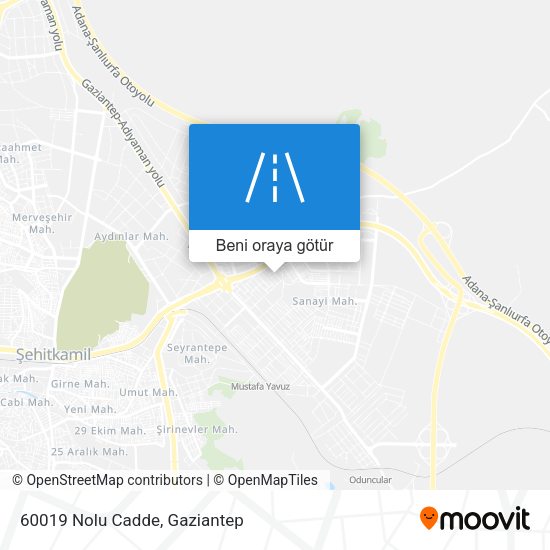 60019 Nolu Cadde harita