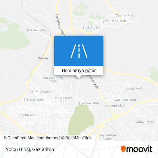 Yolcu Girişi harita