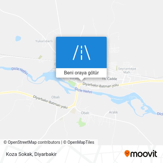 Koza Sokak harita