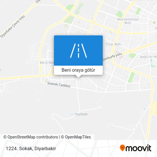 1224. Sokak harita
