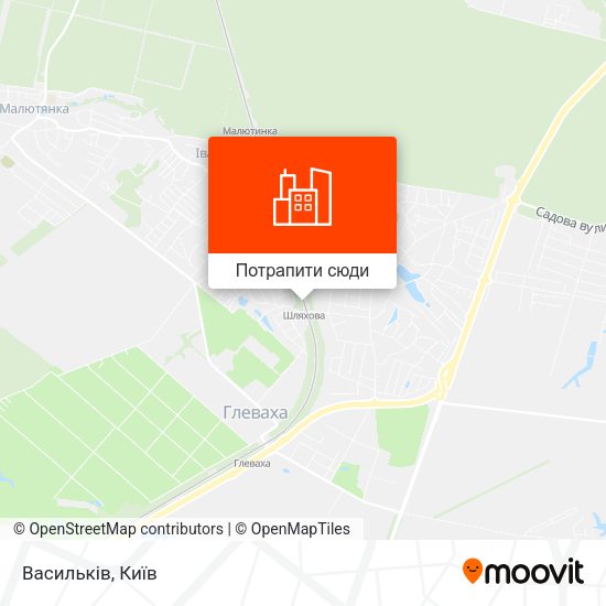 Карта Васильків