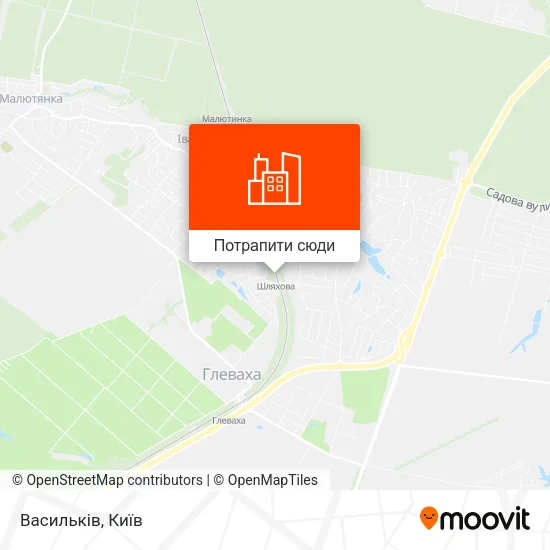 Карта Васильків