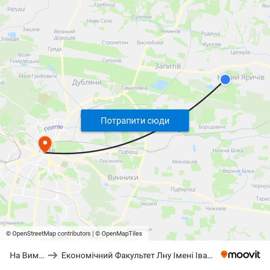 На Вимогу to Економічний Факультет Лну Імені Івана Франка map